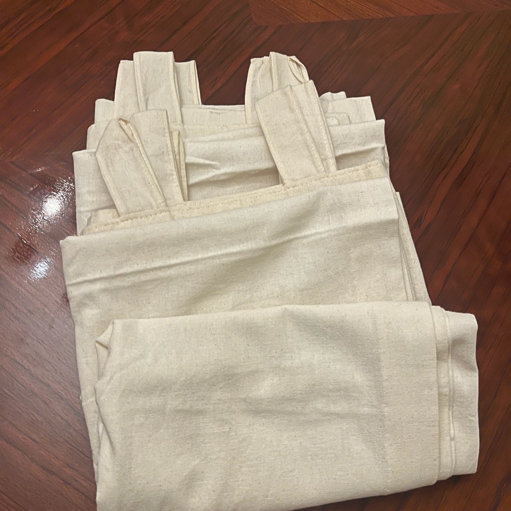 Louis Hornick set of (2) Tab Top Curtain Panel 38 X 60 inches - Picture 2 of 16